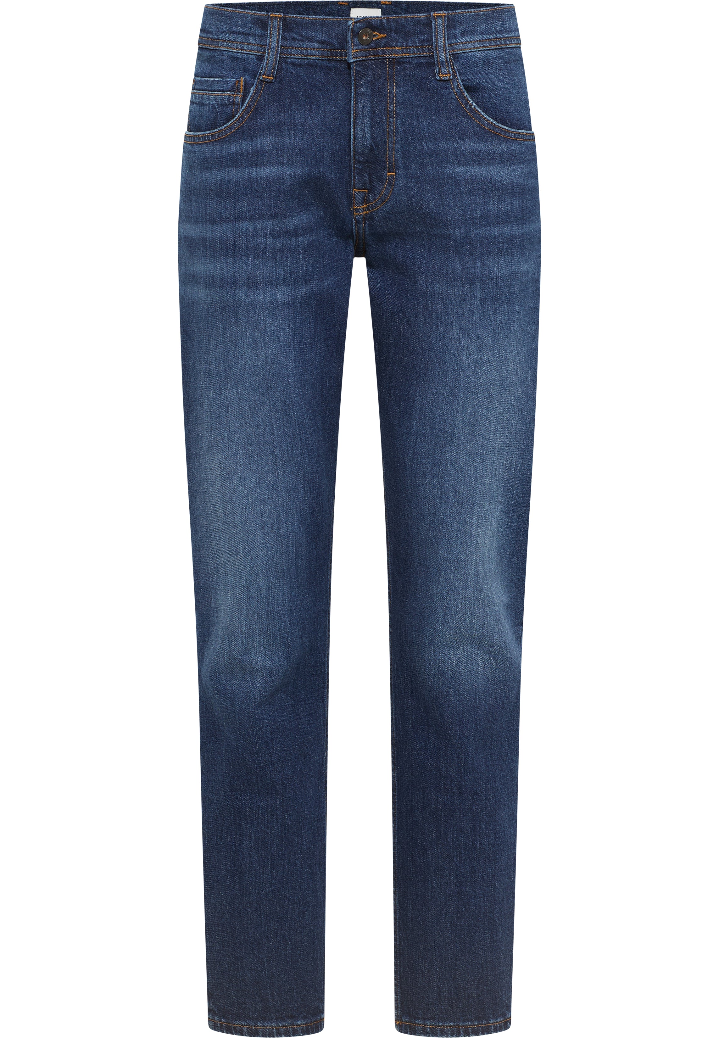Męskie Spodnie Jeansowe Mustang Style Denver Straight Denim Blue 1016817 5000 883