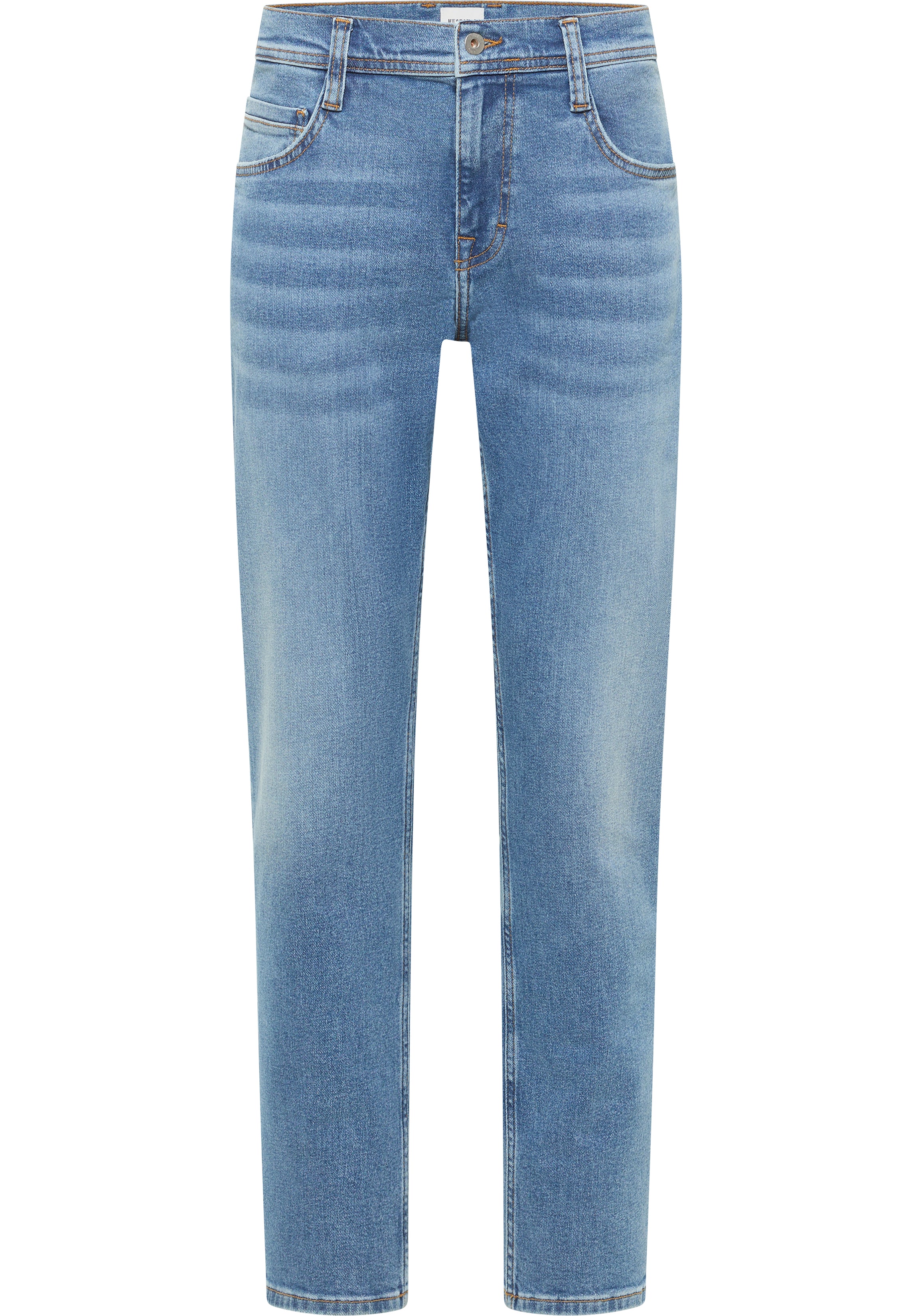 Męskie Spodnie Jeansowe Mustang Style Denver Straight Denim Blue 1017444 5000 583
