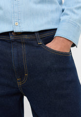 Męskie Spodnie jeansowe Mustang Style Denver Tapered Denim Blue 1016808 5000 940