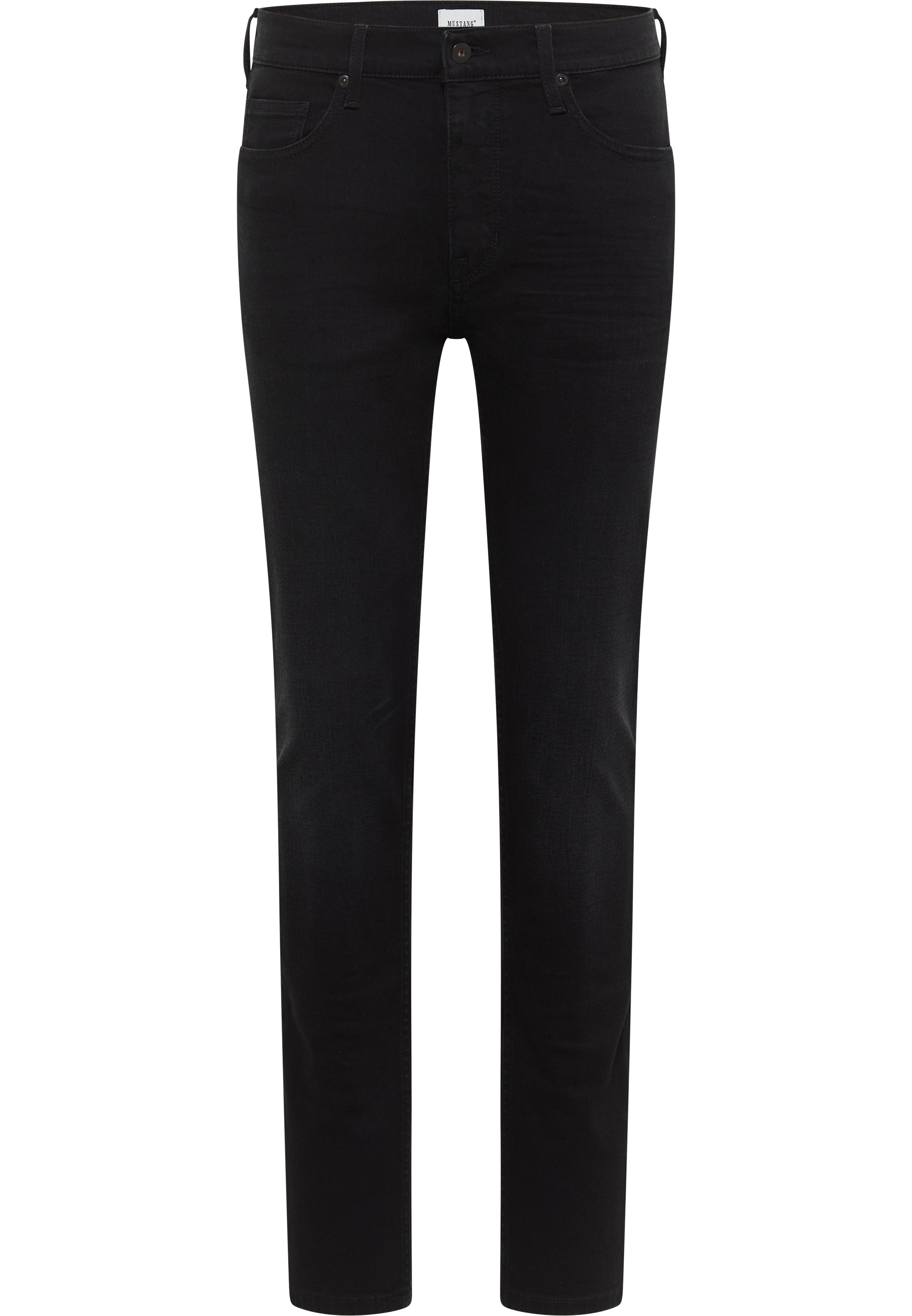 Męskie Spodnie Jeansowe Mustang Style Frisco Skinny Denim Black 1015855 4000 901
