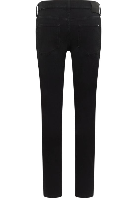 Męskie Spodnie Jeansowe Mustang Style Frisco Skinny Denim Black 1015855 4000 901