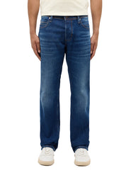 Męskie Spodnie jeansowe Mustang Style Michigan Straight Denim Blue 1015882 5000 983