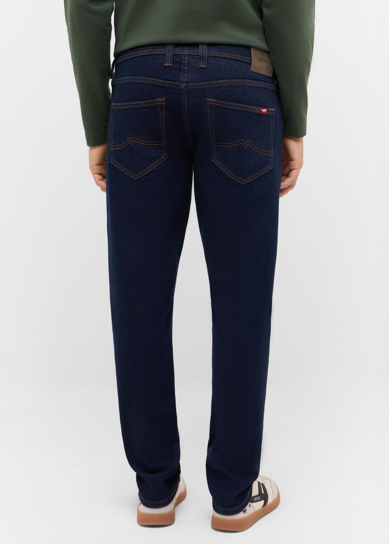 Męskie Spodnie jeansowe Mustang Style Oregon Slim Denim Blue 1017220 5000 883