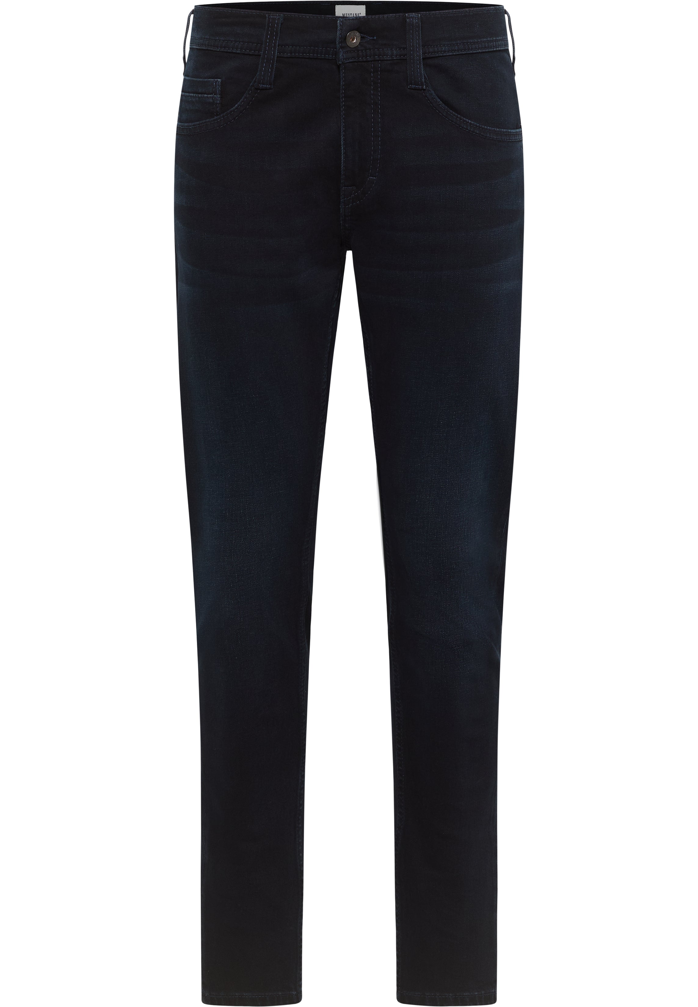 Męskie Spodnie jeansowe Mustang Style Oregon Slim Denim Blue 1017222 5000 802