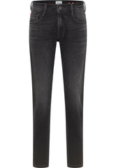 Męskie Spodnie Jeansowe Mustang Style Oregon Slim K Denim Black 1016804 4000 783