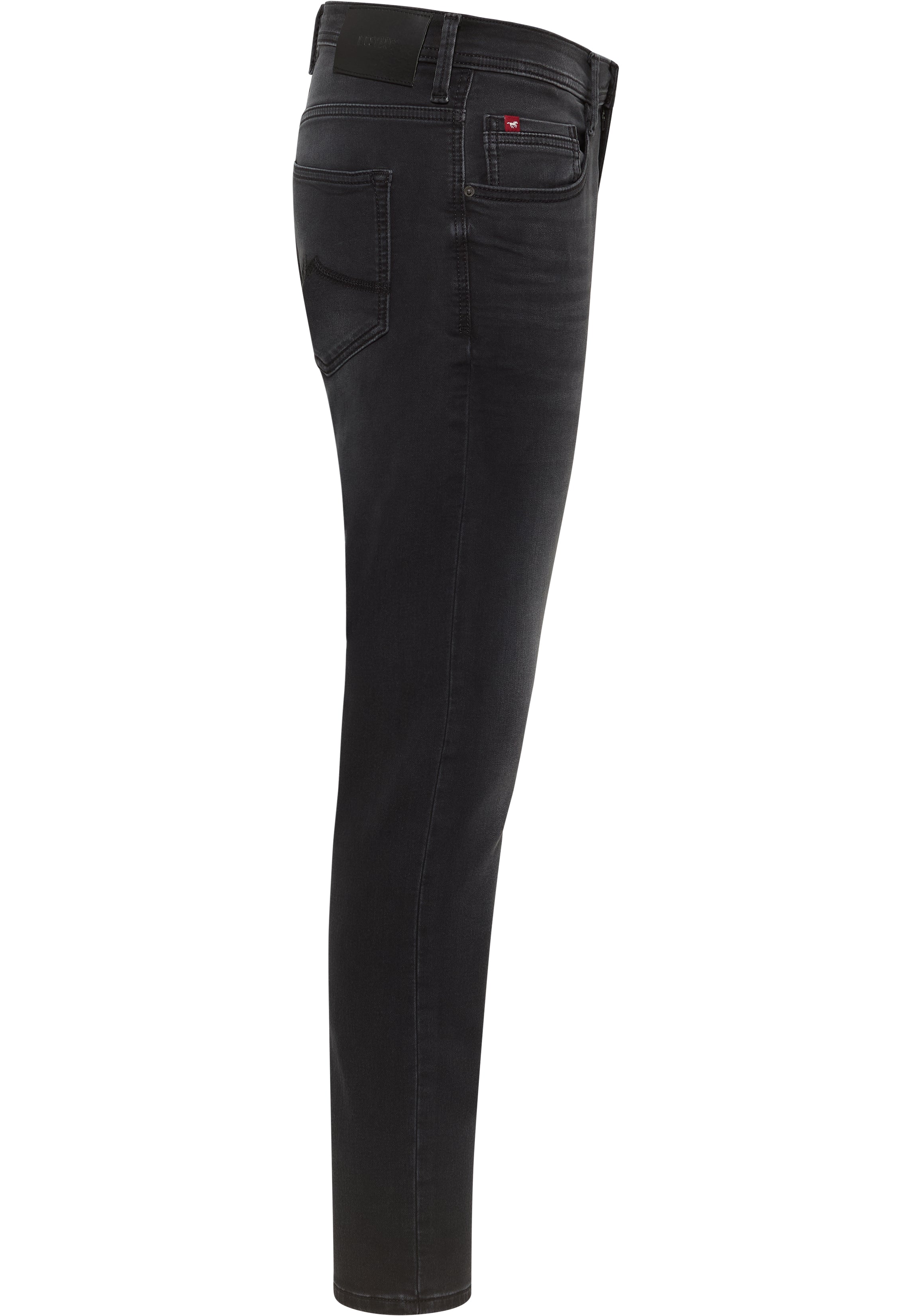 Męskie Spodnie jeansowe Mustang Style Oregon Slim K Denim Black 1017227 4000 883