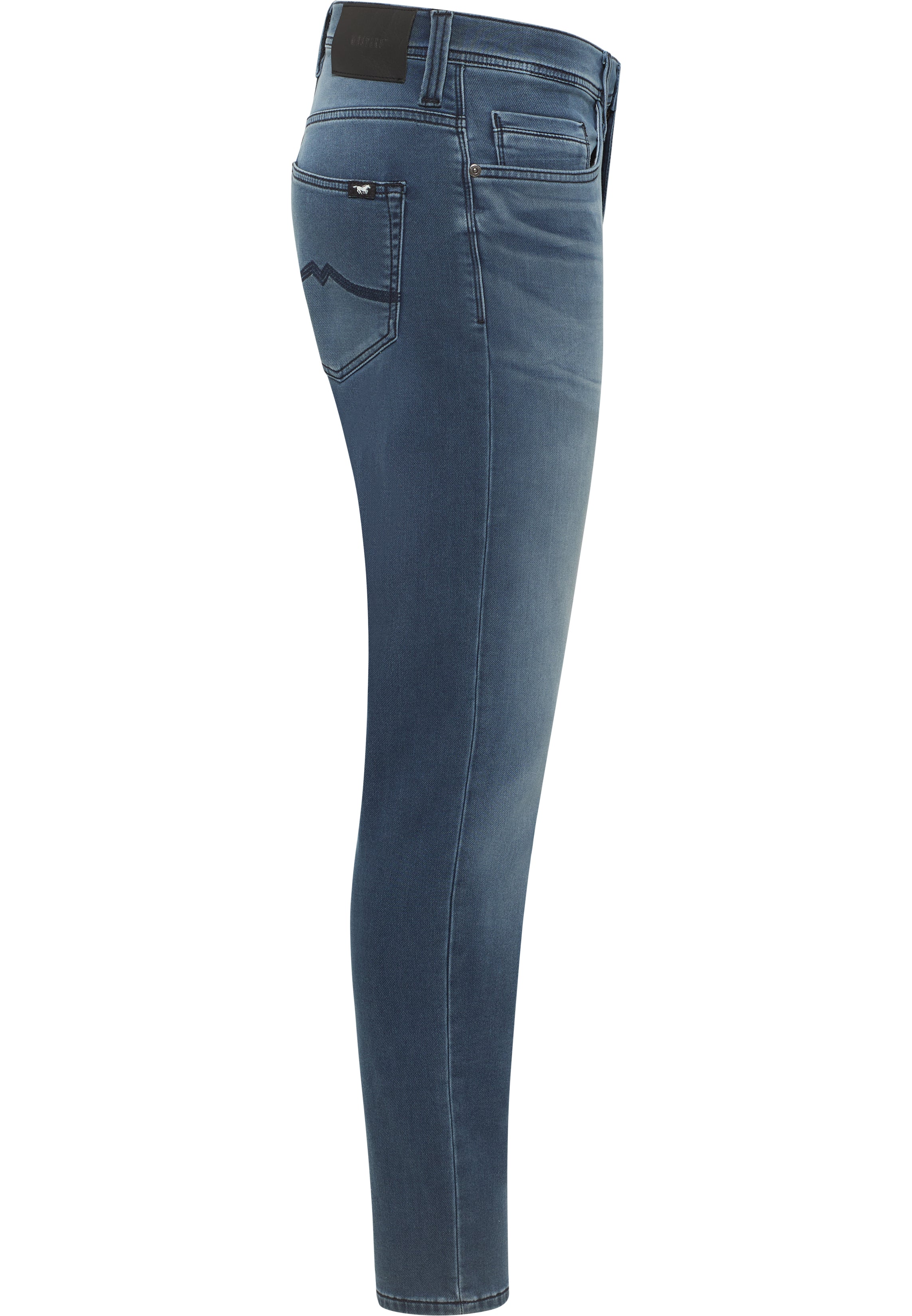 Męskie Spodnie jeansowe Mustang Style Oregon Slim K Denim Blue 1015873 5000 583