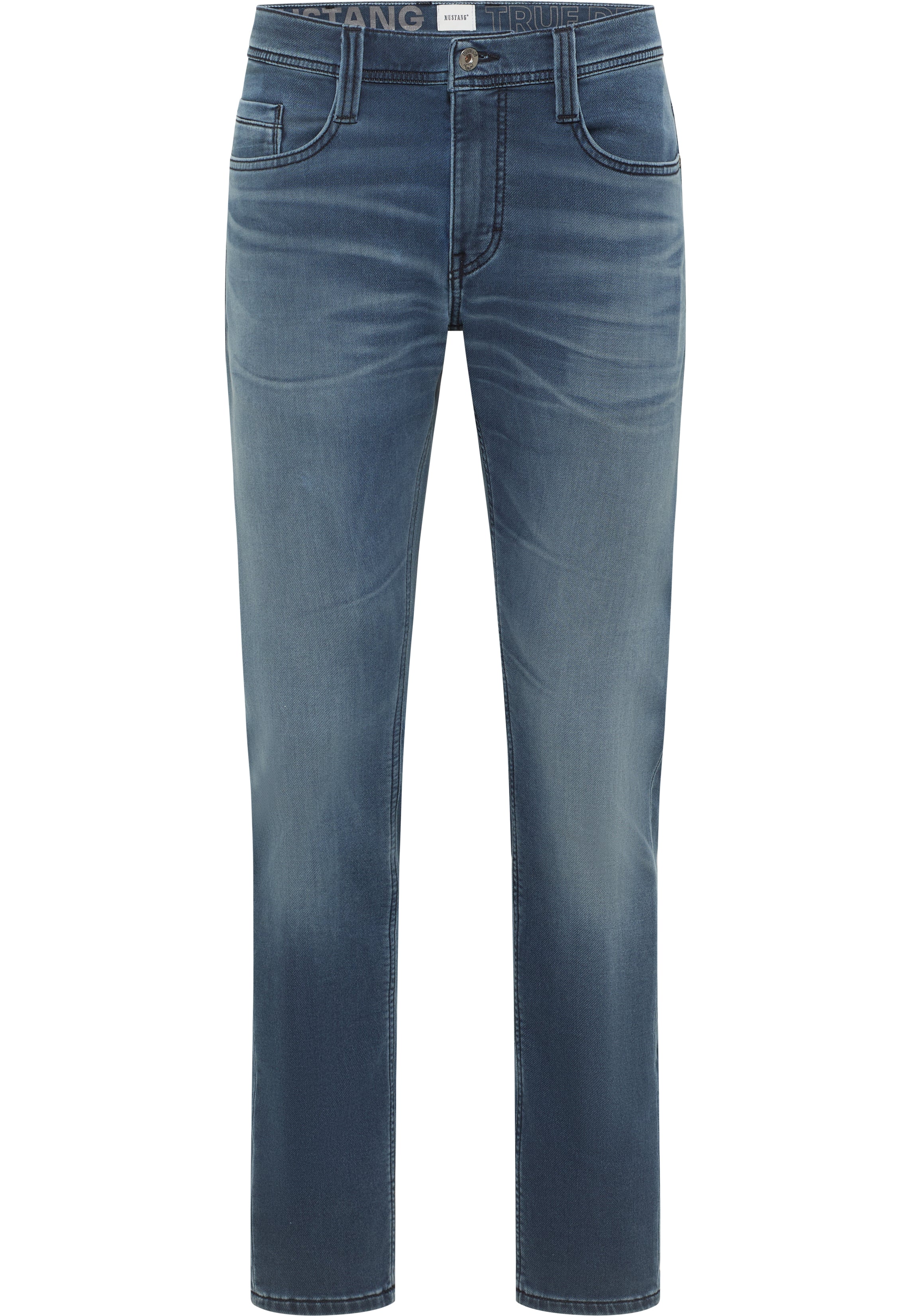 Męskie Spodnie jeansowe Mustang Style Oregon Slim K Denim Blue 1015873 5000 583
