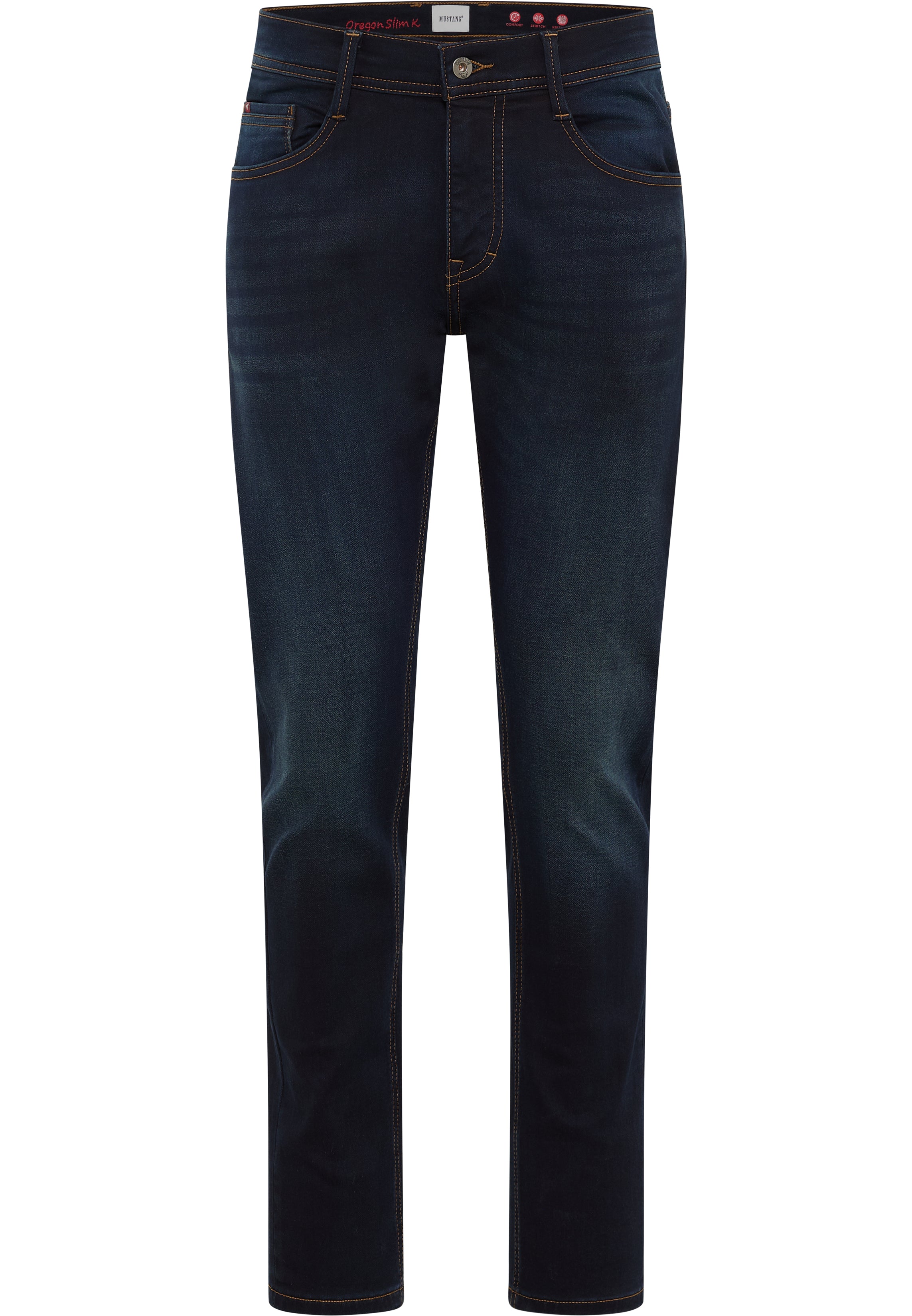 Męskie Spodnie Jeansowe Mustang Style Oregon Slim K Denim Blue 1016805 5000 942