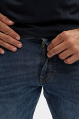 Męskie Spodnie jeansowe Mustang Style Oregon Slim K Denim Blue 1017226 5000 682