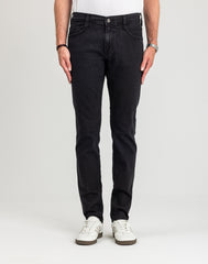 Męskie Spodnie jeansowe Mustang Style Oregon Tapered Denim Black 1018299 4000 940