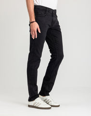 Męskie Spodnie jeansowe Mustang Style Oregon Tapered Denim Black 1018299 4000 940