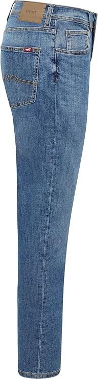 Męskie Spodnie jeansowe Mustang Style Orlando Slim Denim Blue 1016984 5000 623