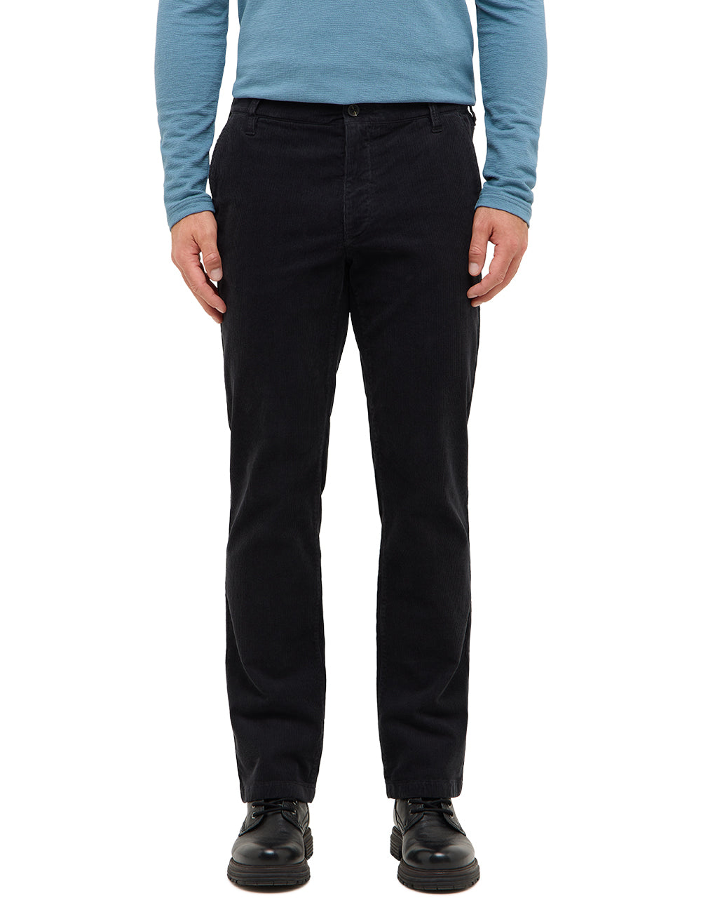 Męskie Spodnie jeansowe Mustang Style Tramper Chino Black Beauty 1016829 4185