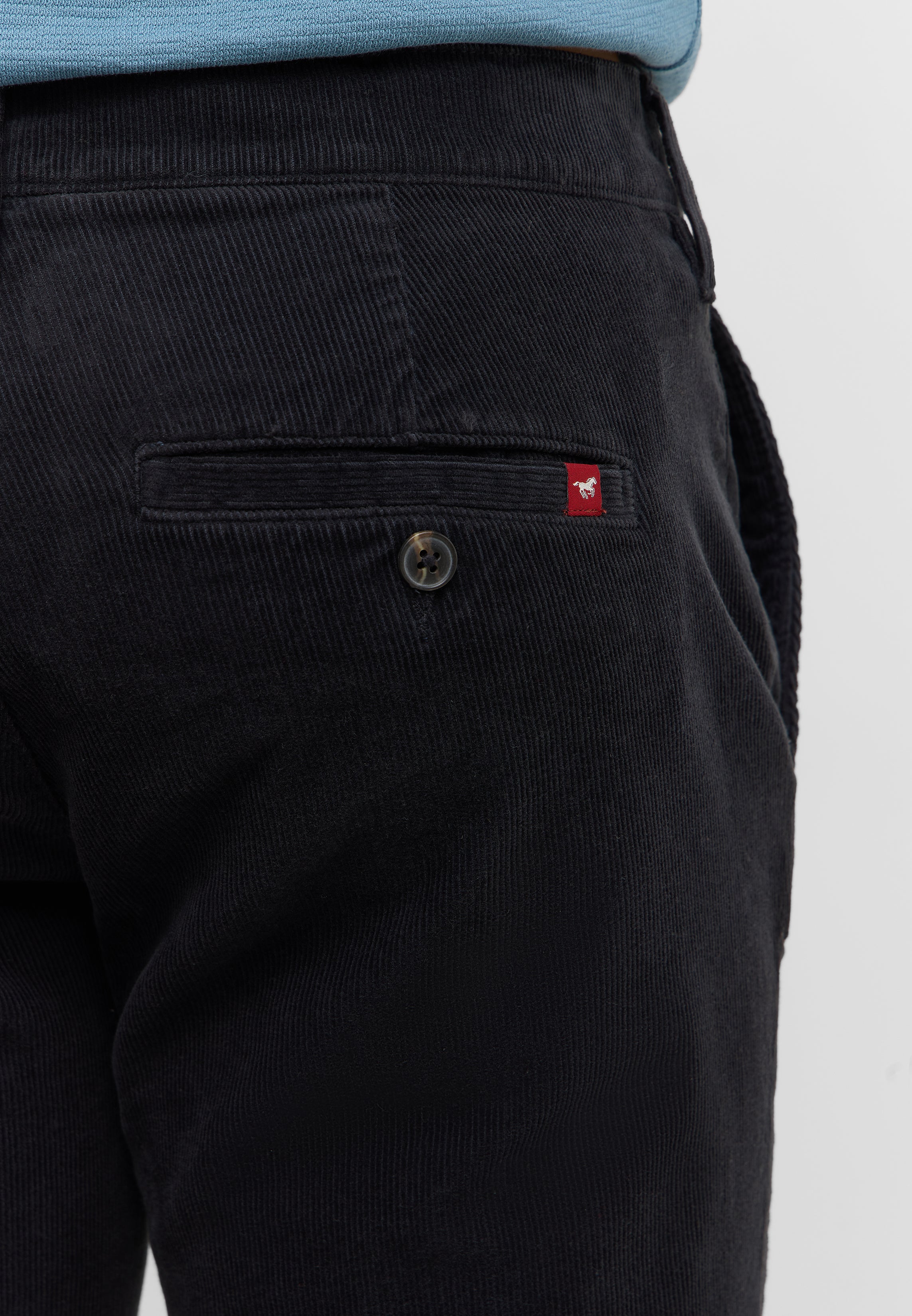 Męskie Spodnie jeansowe Mustang Style Tramper Chino Black Beauty 1016829 4185