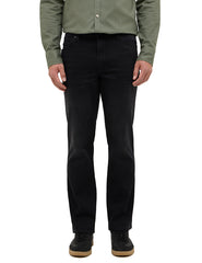 Męskie Spodnie jeansowe Mustang Style Tramper Straight Denim Black 1016810 4000 883