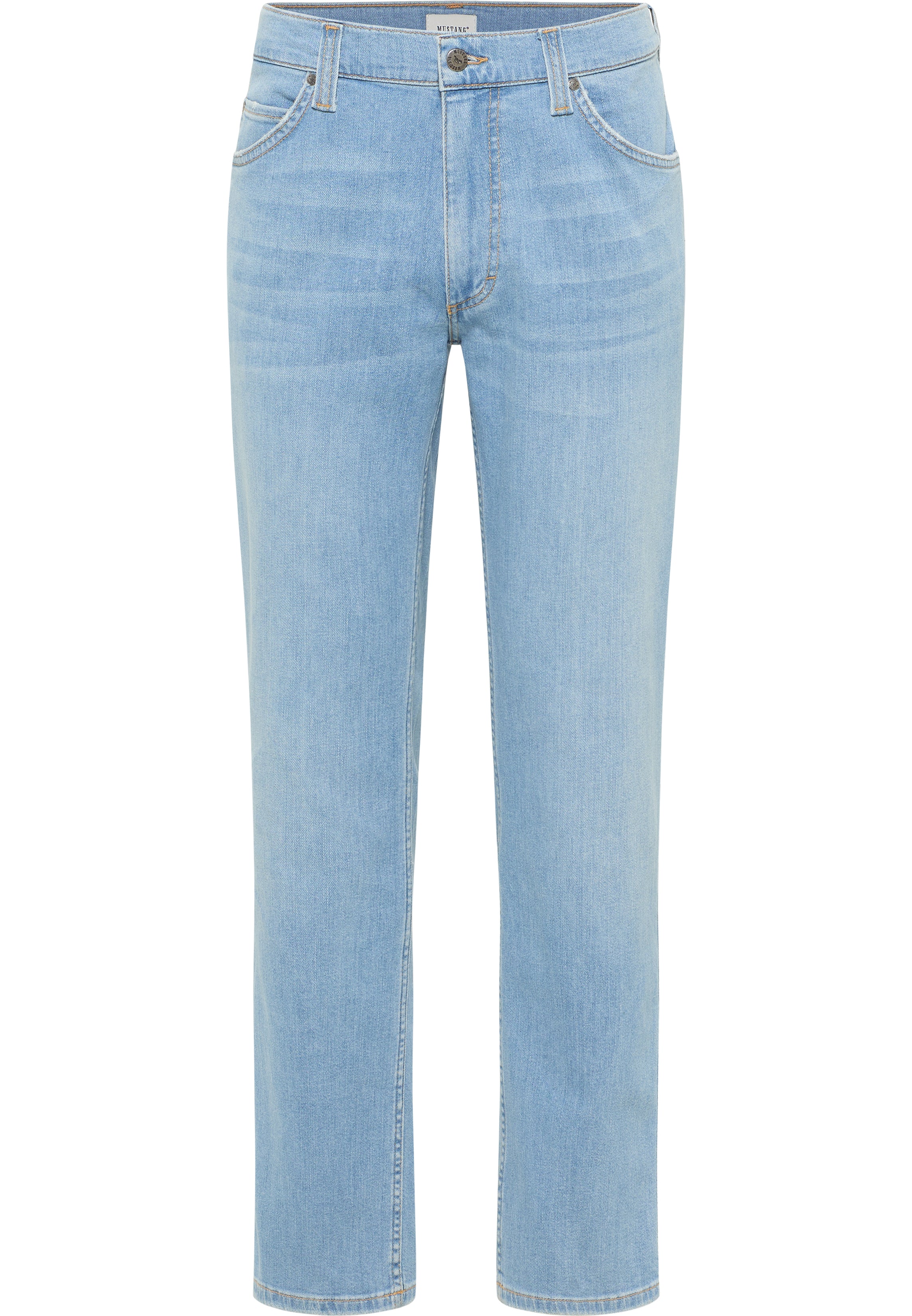 Męskie Spodnie jeansowe Mustang Style Tramper Straight Denim Blue 1016437 5000 402