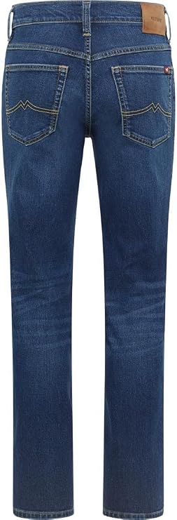 Męskie Spodnie Jeansowe Mustang Style Tramper Straight Denim Blue 1016812 5000 703