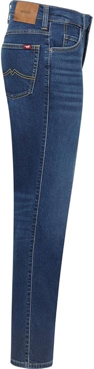 Męskie Spodnie Jeansowe Mustang Style Tramper Straight Denim Blue 1016812 5000 703