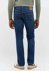 Męskie Spodnie Jeansowe Mustang Style Tramper Straight Denim Blue 1016812 5000 703