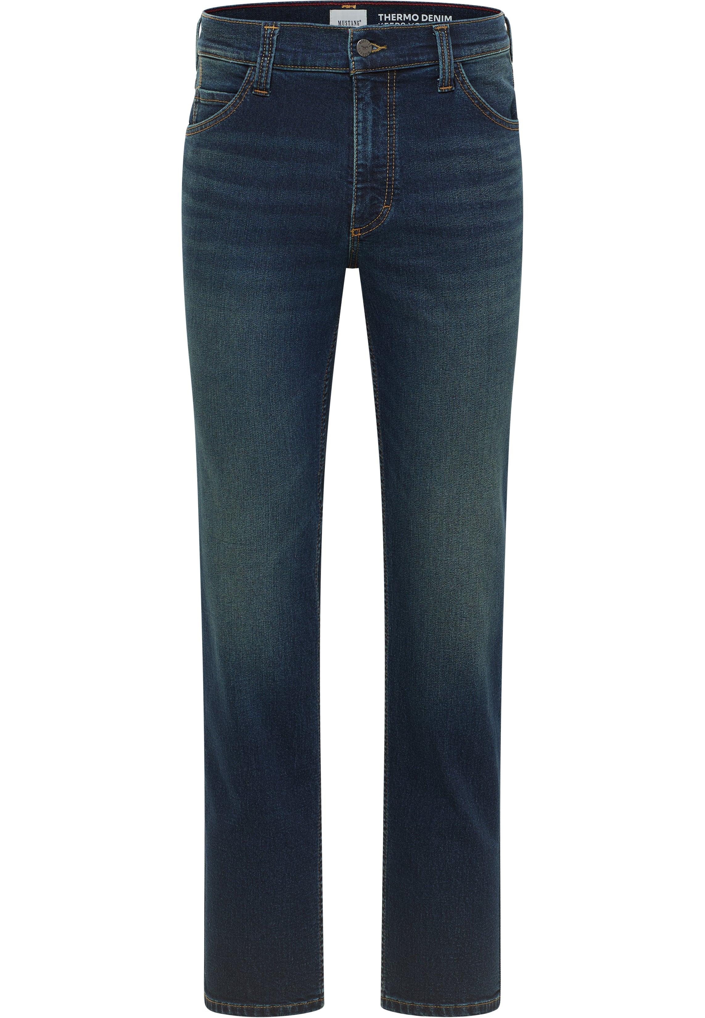 Męskie Spodnie jeansowe Mustang Style Tramper Straight Denim Blue 1016812 5000 903