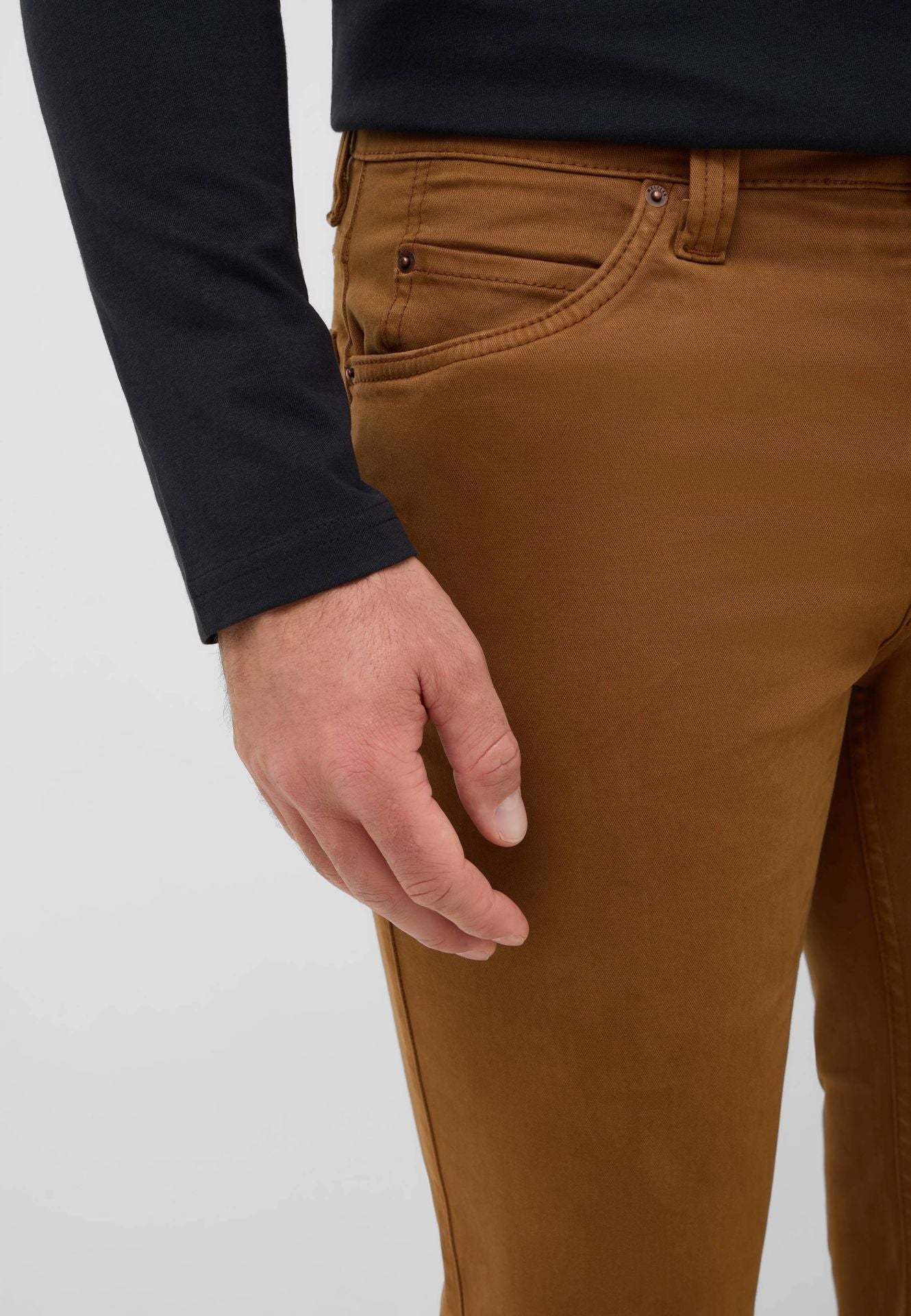 Męskie Spodnie jeansowe Mustang Style Tramper Straight Rubber 1016828 3161