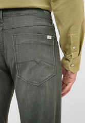 Męskie Spodnie Jeansowe Mustang Style Tramper Straight ULW Dark Ivy 1018580 6326