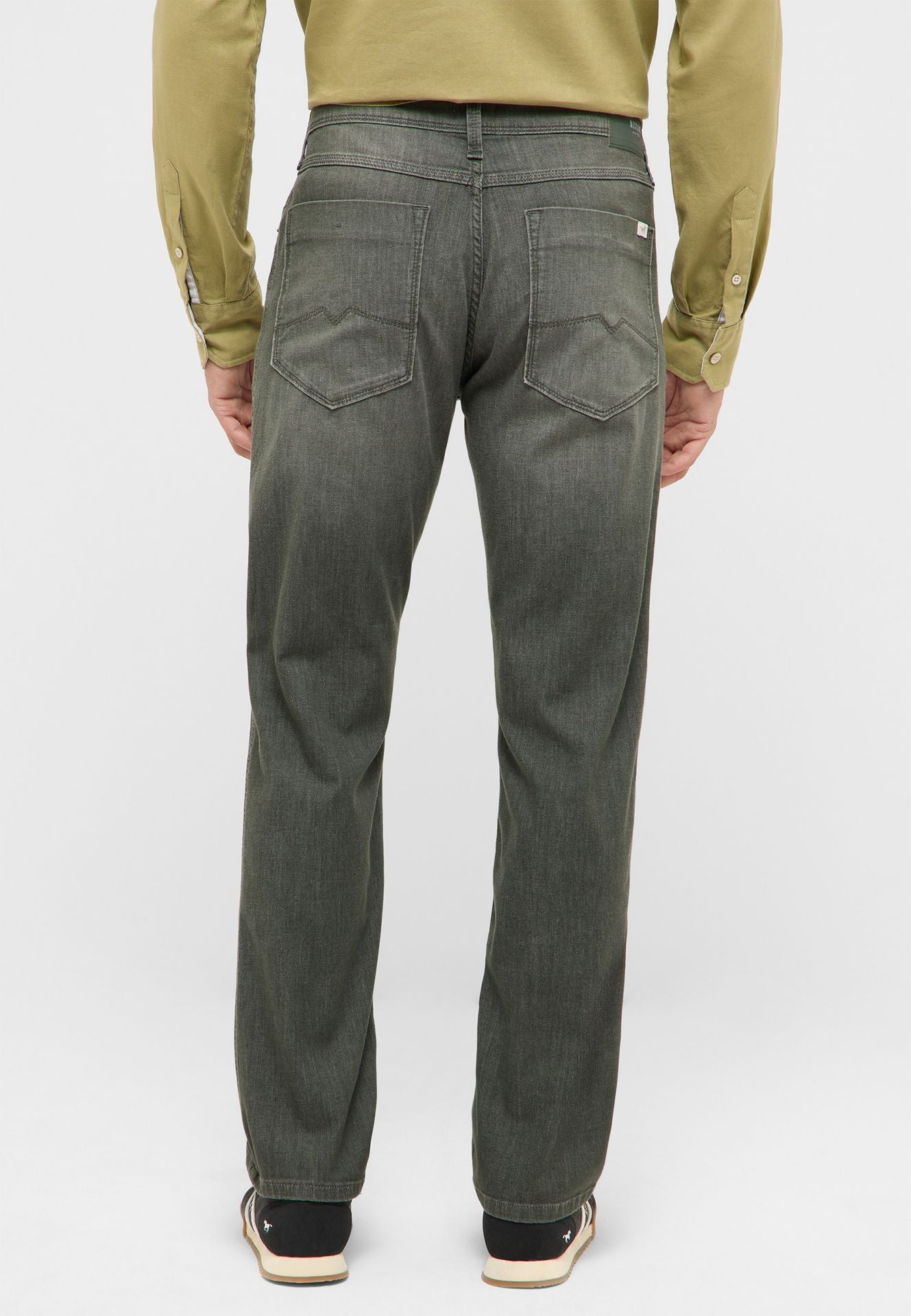 Męskie Spodnie Jeansowe Mustang Style Tramper Straight ULW Dark Ivy 1018580 6326