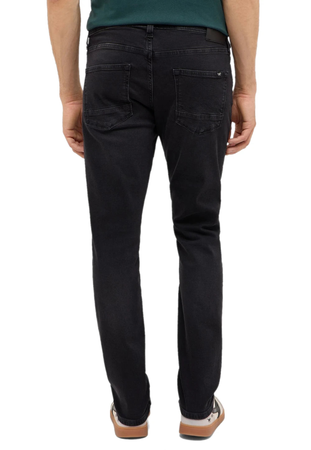 Męskie Spodnie jeansowe Mustang Style Vegas Slim Denim Black 1016794 4000 982