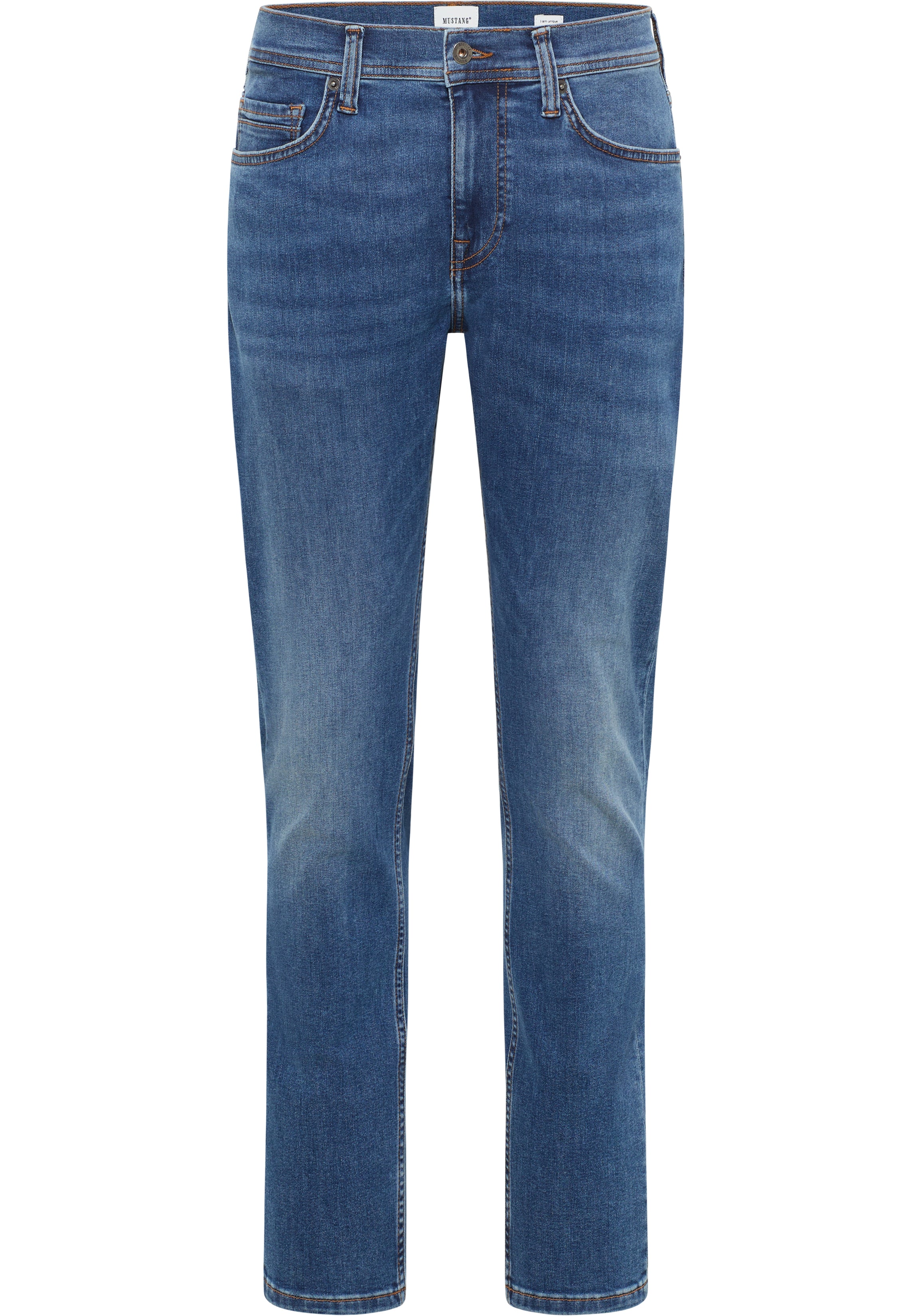 Męskie Spodnie jeansowe Mustang Style Vegas Slim Denim Blue 1016424 5000 583