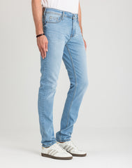 Męskie Spodnie jeansowe Mustang Style Vegas Slim Denim Blue 1018073 5000 401