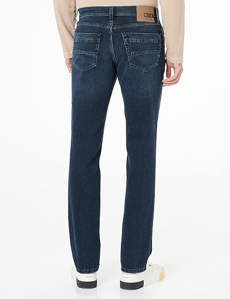 Męskie Spodnie jeansowe Mustang Style Washington Denim Blue 1012711 5000 882