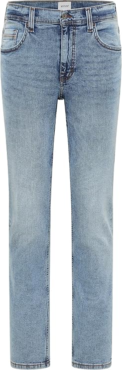 Męskie Spodnie jeansowe Mustang Style Washington Straight Denim Blue 1016617 5000 202