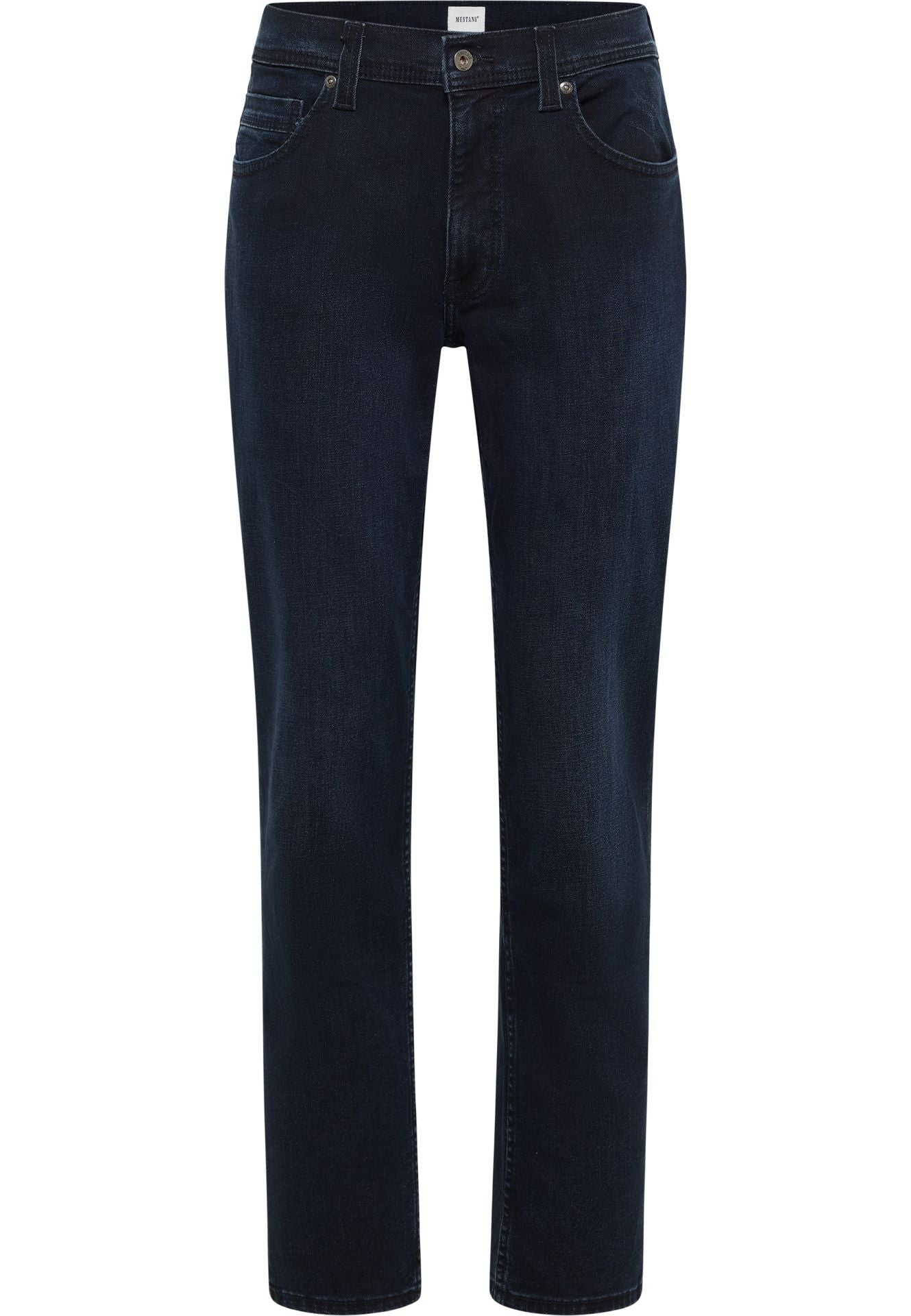 Męskie Spodnie jeansowe Mustang Style Washington Straight Denim Blue 1016983 5000 801