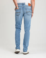 Męskie Spodnie jeansowe Mustang Style Washington Straight Denim Blue 1018074 5000 401