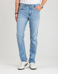 Męskie Spodnie jeansowe Mustang Style Washington Straight Denim Blue 1018074 5000 401