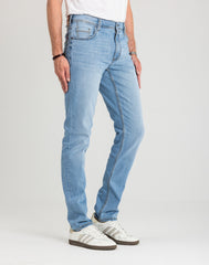 Męskie Spodnie jeansowe Mustang Style Washington Straight Denim Blue 1018074 5000 401
