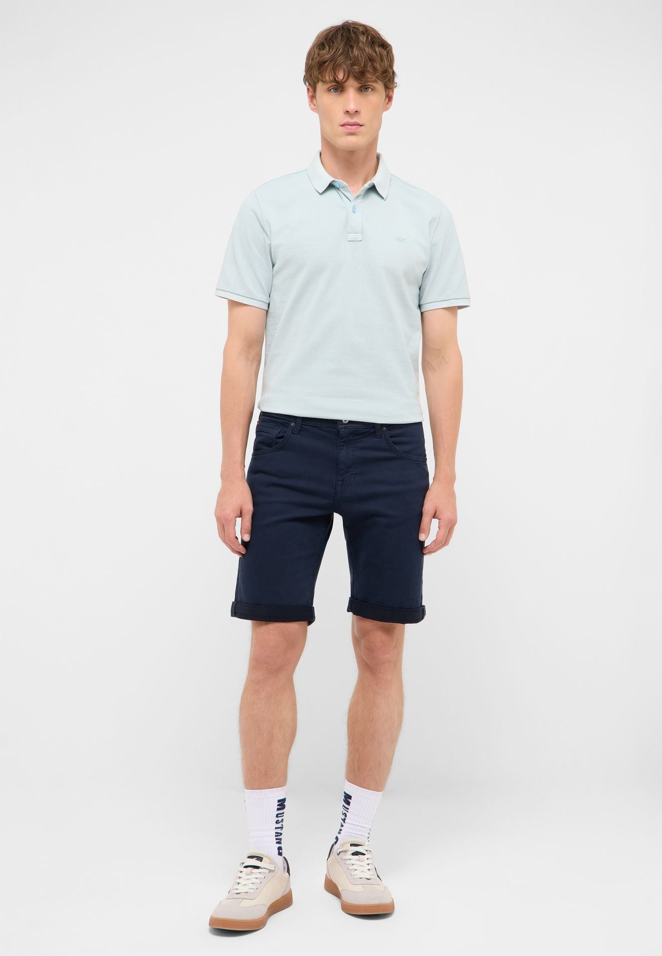 Męskie Szorty Mustang Style Chicago Shorts Z Dark Sapphire 1017457 4136