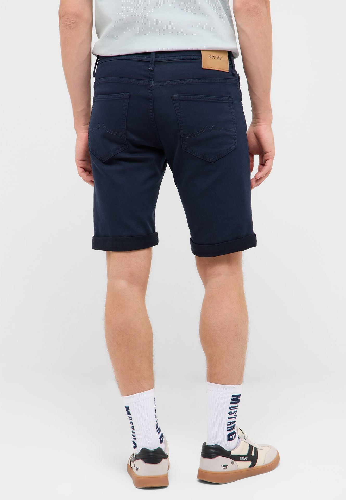 Męskie Szorty Mustang Style Chicago Shorts Z Dark Sapphire 1017457 4136