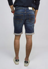 Męskie Szorty Mustang Style Chicago Shorts Z Denim Blue 1016978 5000 682