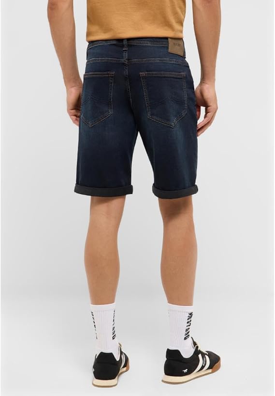 Męskie Szorty Mustang Style Chicago Shorts Z Denim Blue 1017453 5000 803