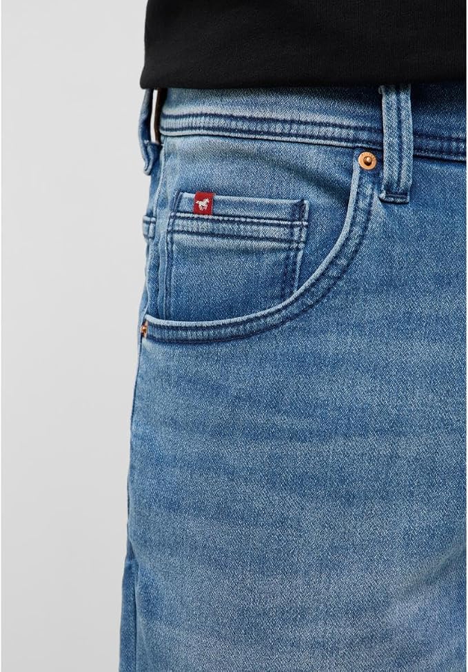 Męskie Szorty Mustang Style Chicago Shorts Z Denim Blue 1017455 5000 583