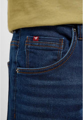 Męskie Szorty Mustang Style Chicago Shorts Z Denim Blue 1017455 5000 802