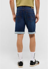 Męskie Szorty Mustang Style Chicago Shorts Z Denim Blue 1017455 5000 802