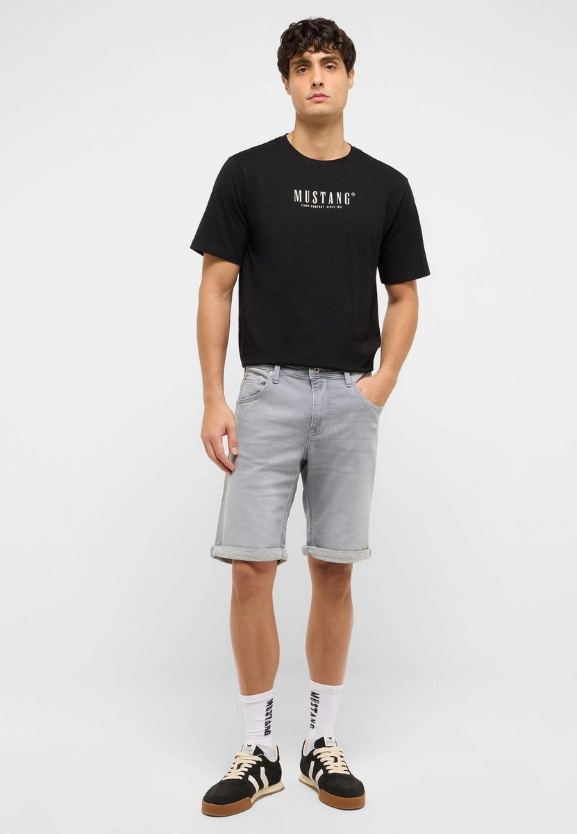 Męskie Szorty Mustang Style Chicago Shorts Z Denim Grey 1017456 4500 403