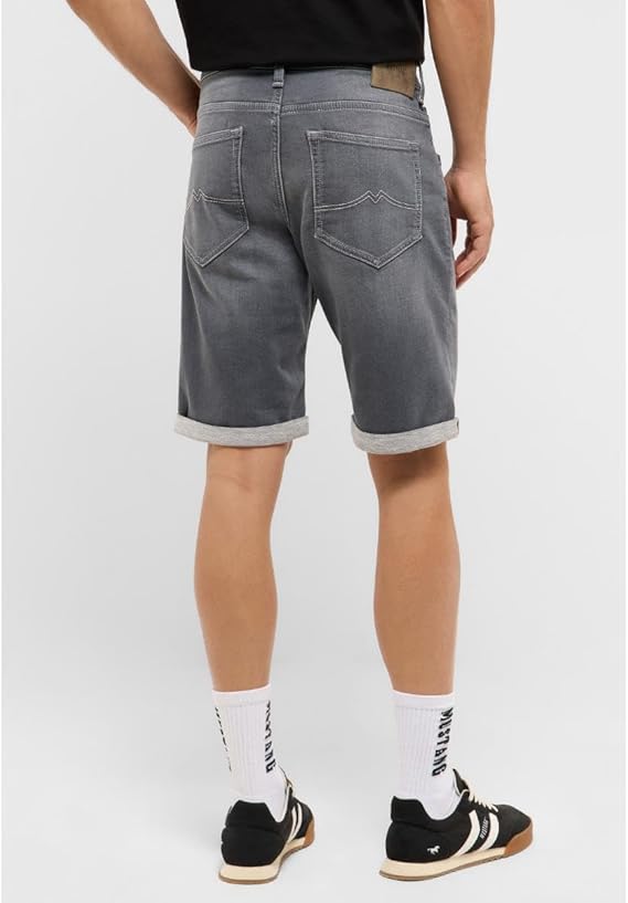 Męskie Szorty Mustang Style Chicago Shorts Z Denim Grey 1017456 4500 803