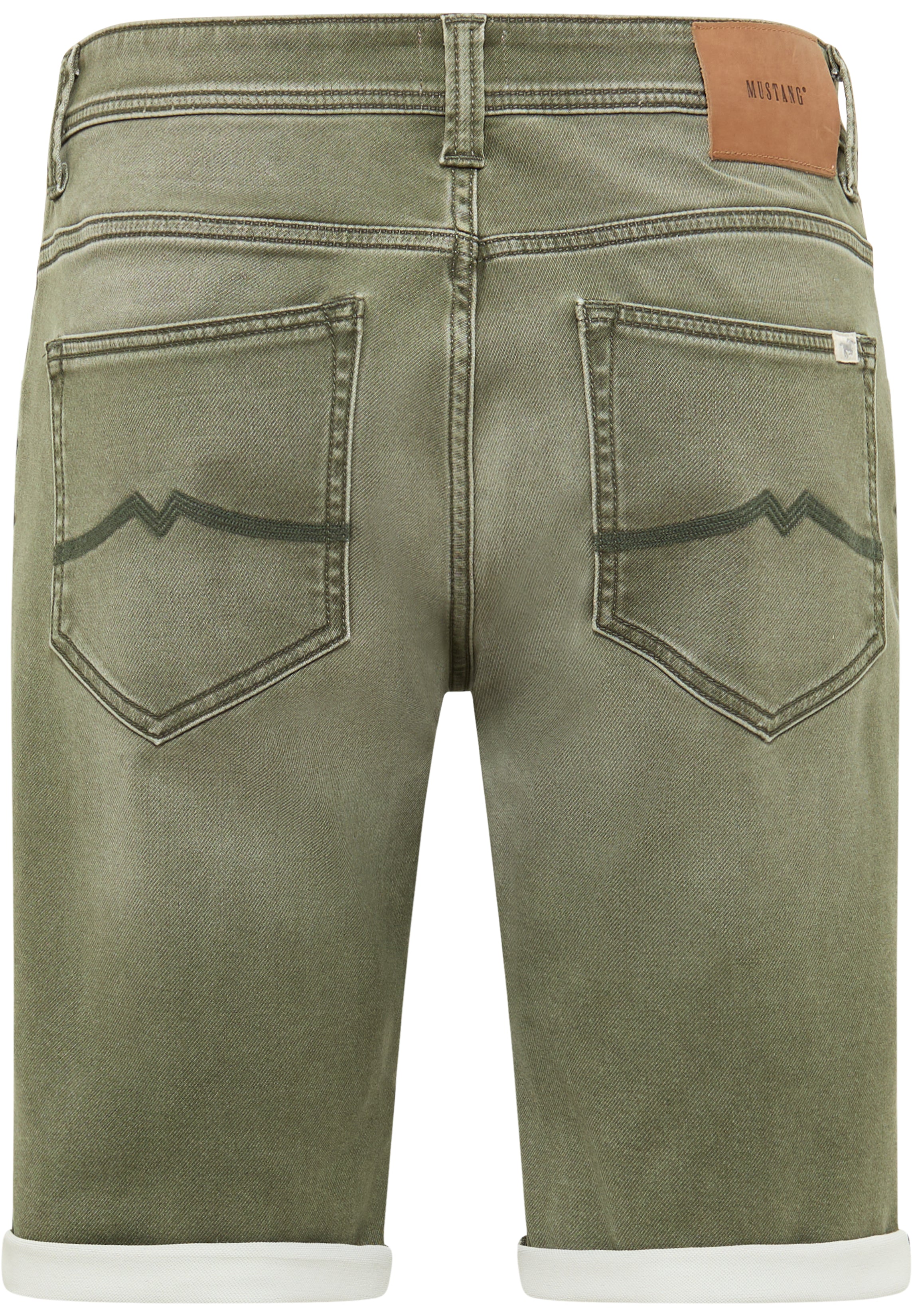 Męskie Szorty Mustang Style Chicago Shorts Z Ivy Green 1016351 6421