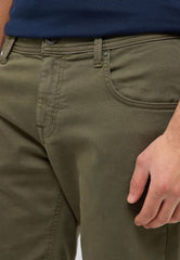 Męskie Szorty Mustang Style Chicago Shorts Z Ivy Green 1017457 6421