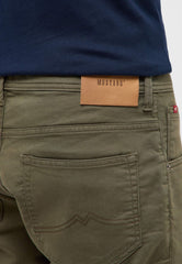 Męskie Szorty Mustang Style Chicago Shorts Z Ivy Green 1017457 6421