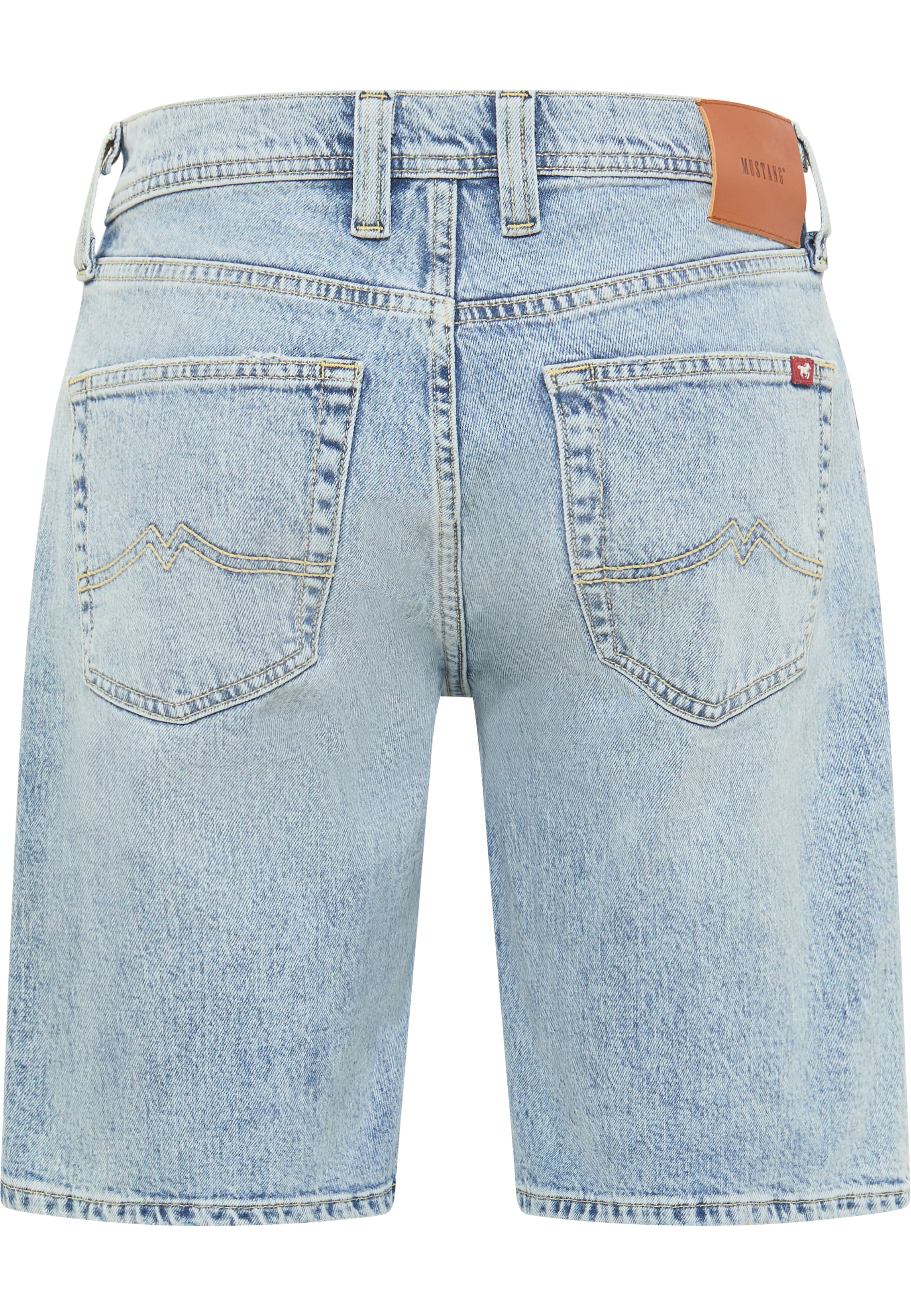 Męskie Szorty Mustang Style Denver Shorts Denim Blue 1015152 5000 212